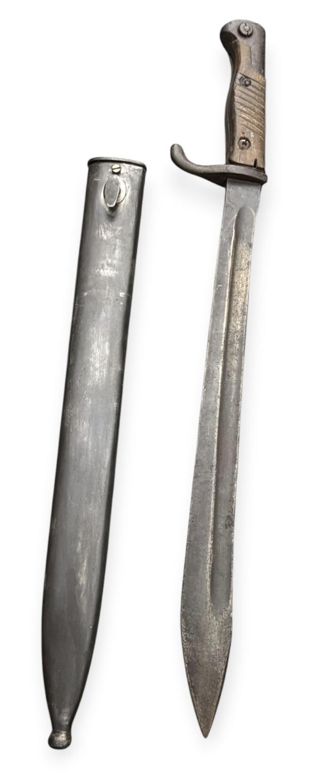 German WW1 Imperial ex Sawback Butcher Knife Bayonet