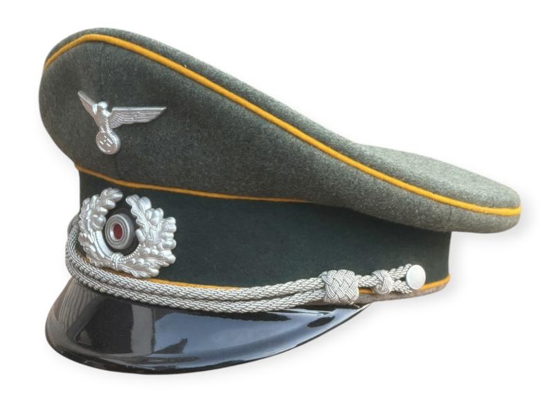 Wehrmacht Cavalry Officers Schirrmutze (Visor Cap)