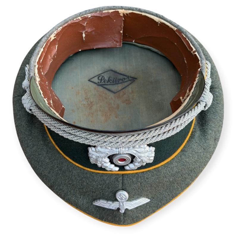 Wehrmacht Cavalry Officers Schirrmutze (Visor Cap)