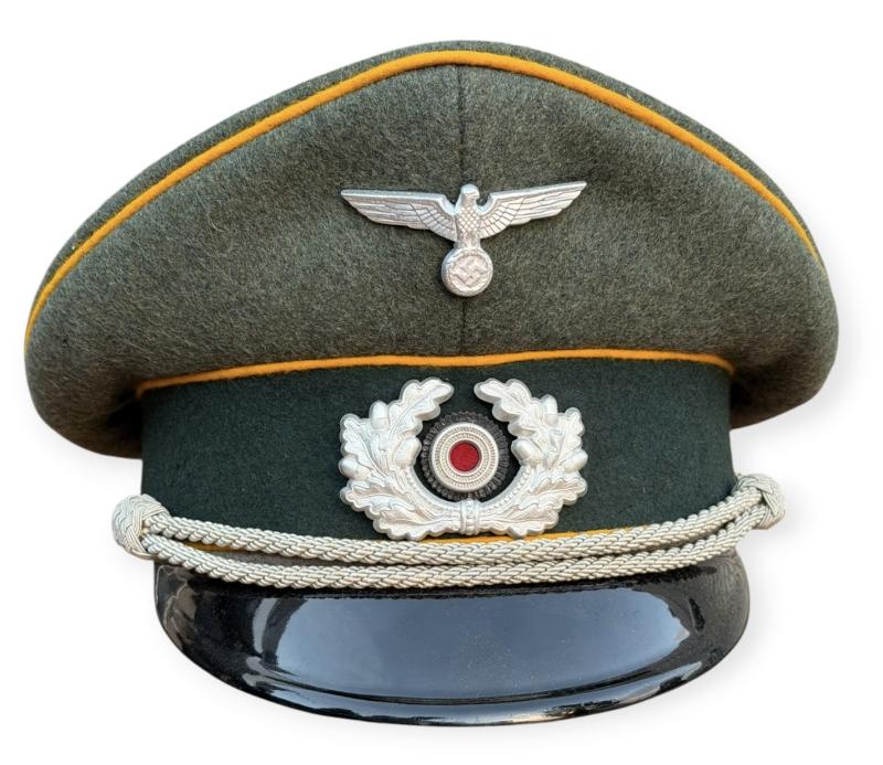 Wehrmacht Cavalry Officers Schirrmutze (Visor Cap)