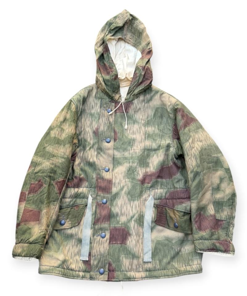 Wehrmacht/Luftwaffe reversable Water-Tan camo Parka