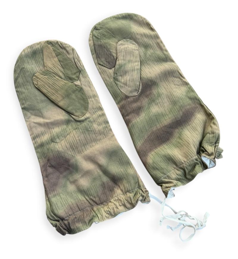 Wehrmacht/Luftwaffe reversable Water-Tan winter Gloves