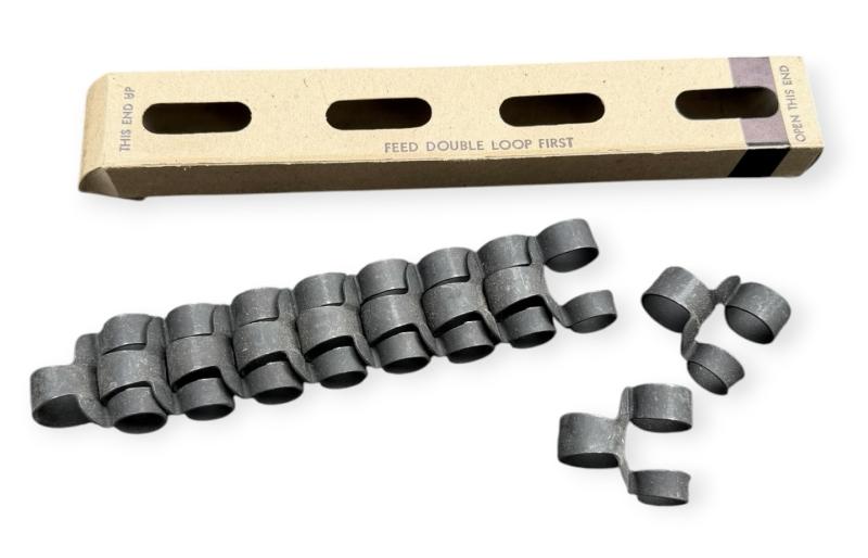 US WW2 .50 Cal. Belt links in package